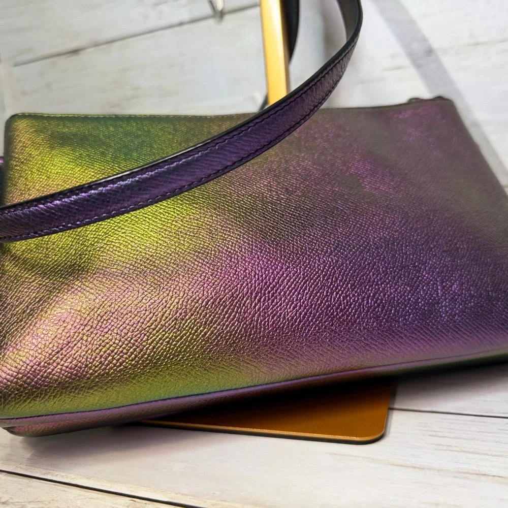 Rare Coach Crosby Hologram Iridescent
Crossbody Purple Green blue - Picture 11 of 16